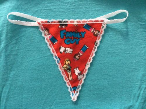 Mariage - Womens FAMILY GUY G-String Thong Cartoon Show Funny Lingerie Panty Underwear