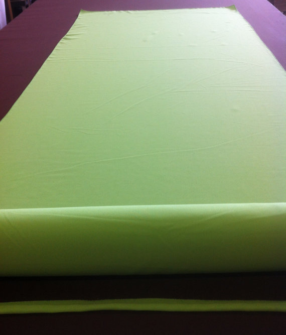 Hochzeit - Lime Green   Custom Made Aisle Runner 50 Feet Long 36 inches Wide