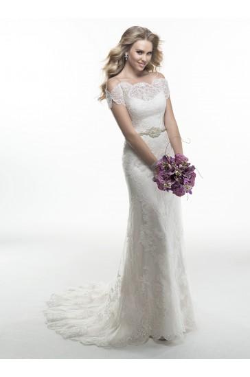 Hochzeit - Maggie Sottero Bridal Gown Louise / 4MC983