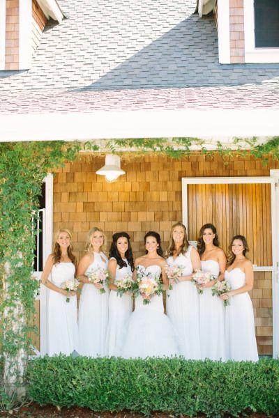 Свадьба - Rustic White Wedding At Caballo Estate