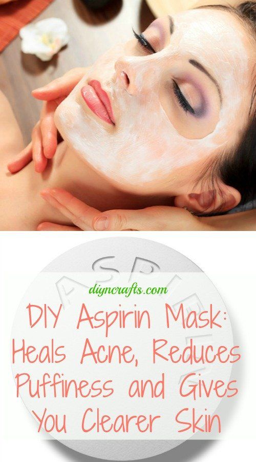 Hochzeit - DIY Aspirin Mask: Heals Acne, Reduces Puffiness And Gives You Clearer Skin -...