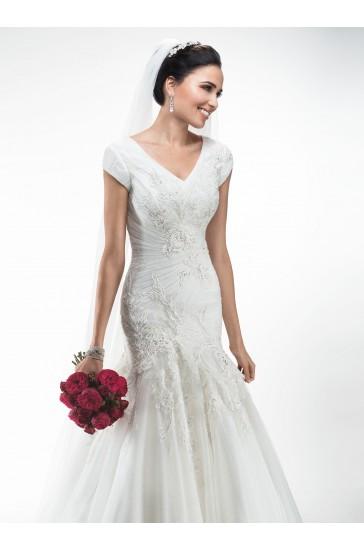 Hochzeit - Maggie Sottero Bridal Gown Lily Marie / 4MT981MC