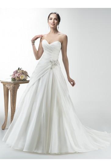 Hochzeit - Maggie Sottero Bridal Gown Leah / 4MB949