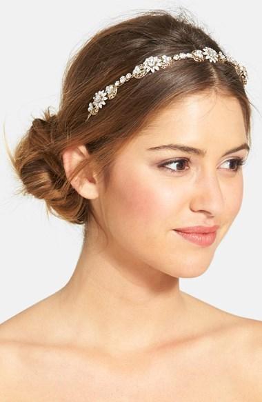 Свадьба - WEDDING BELLES NEW YORK Crystal Floral Headband