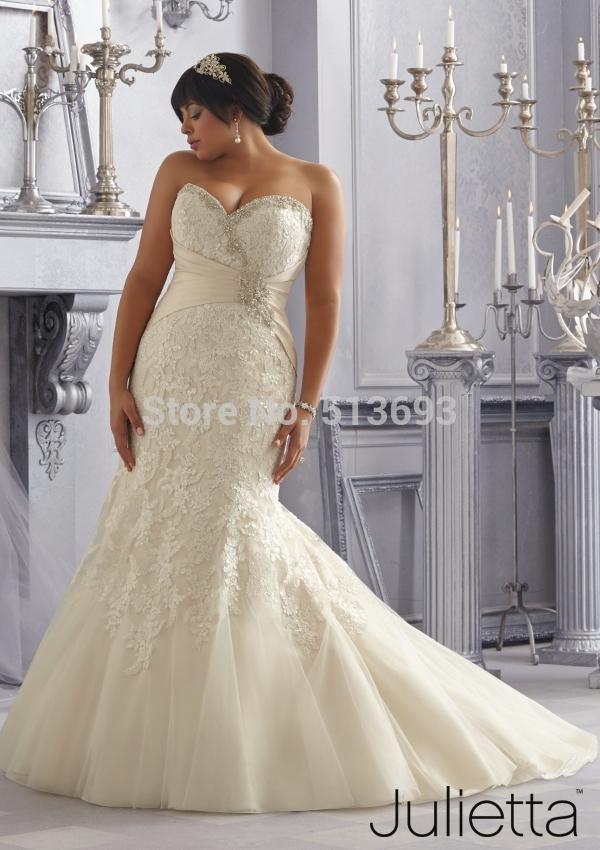 Mariage - Mermaid Wedding Dresses 2015 Online with $145.6/Piece on Hjklp88's Store 