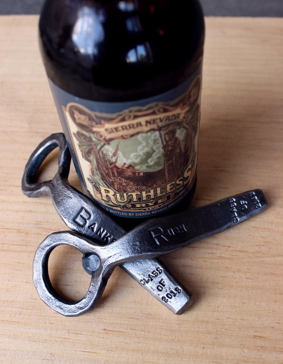 Wedding - Bottle Openers Personalized with Names & Date - Gifts for Groomsmen, Wedding Favors or Custom Gift
