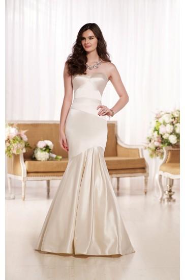Hochzeit - Essense of Australia STRAPLESS WEDDING DRESSES STYLE D1785