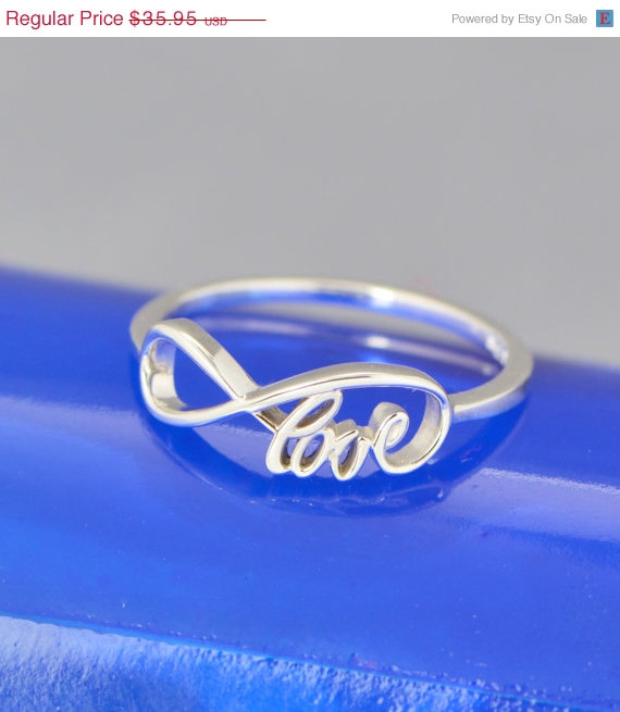 Wedding - Wedding Sale Infinity Love Ring - Promise Ring - Infinity Ring - Friendship Ring - Infinity Jewelry - Love Ring -
