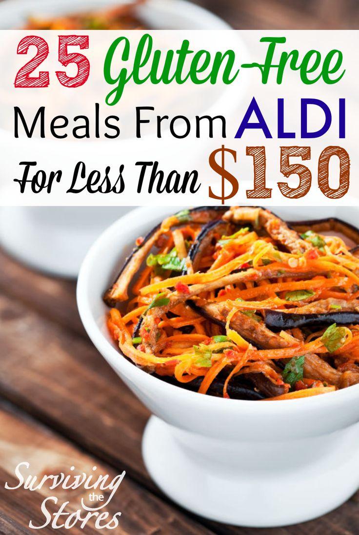 Hochzeit - How To Make 25 Gluten-Free Meals From ALDI For Under $150!! - Surviving The Stores™