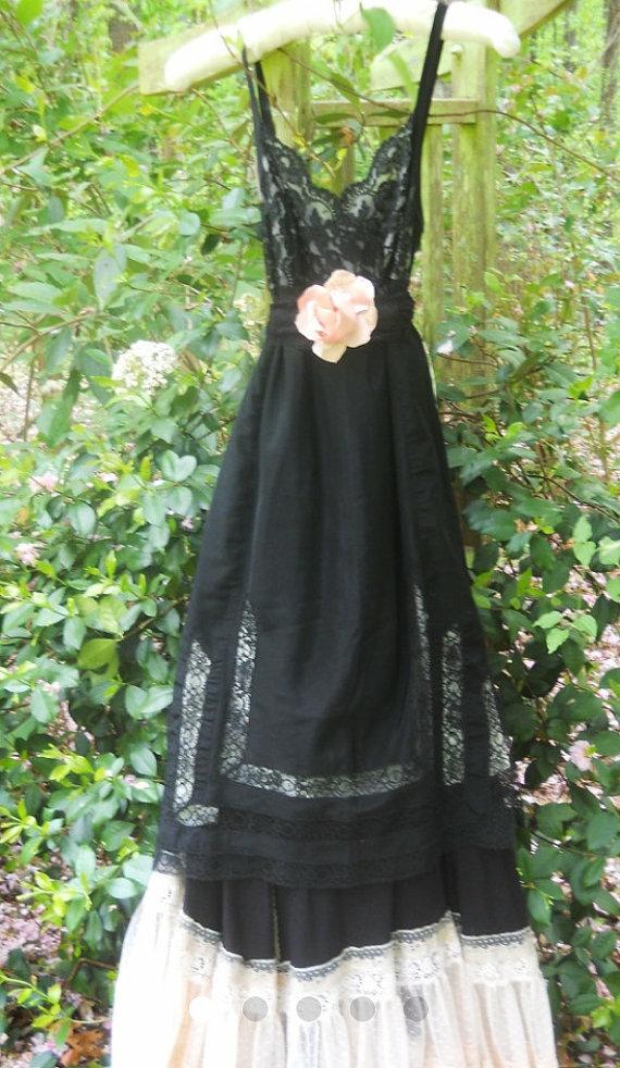 Свадьба - Reserved for Maidofwires  deposit for custom wedding dress vintage  romantic by vintage opulence on Etsy