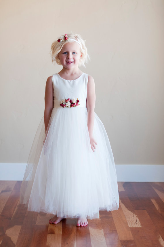 Wedding - The Kew dress: Cotton flower girl dress, girls birthday dress, girls special occasion dress