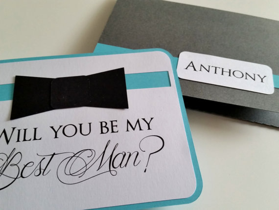 Wedding - Will You Be My Groomsman/Best Man Card