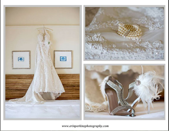 زفاف - Wedding Shoe Clips Ivory Off White / Champagne / Black Feather Pearl / Rhinestone. Bride Bridal Bridesmaid Couture, Statement Birthday Party