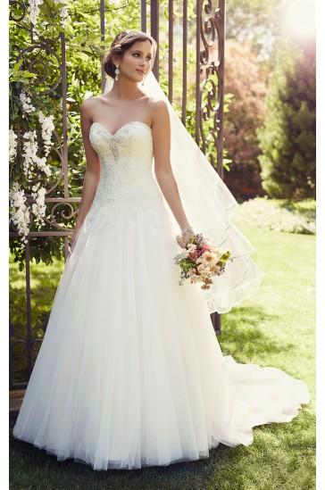 Свадьба - Essense of Australia A LINE LACE WEDDING DRESS STYLE D1866
