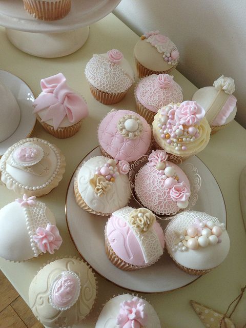 Wedding - Cupcakes - Pink