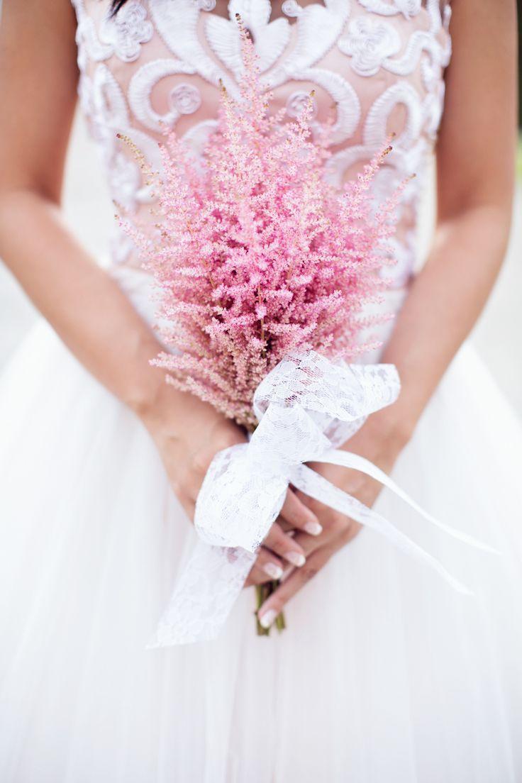 زفاف - Romantic Astilbe Bouquet