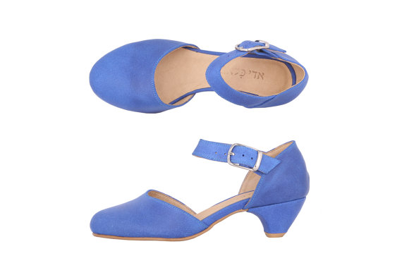 Mariage - Blue Wedding Shoes , Bridesmaid shoe