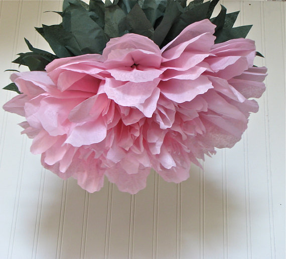 Wedding - ALL the PRETTY PEONIES. 7 Giant Paper Flowers, wonderland wedding, baby/bridal shower, photo booth, nursery decor Party Blooms by Whimsy Pie