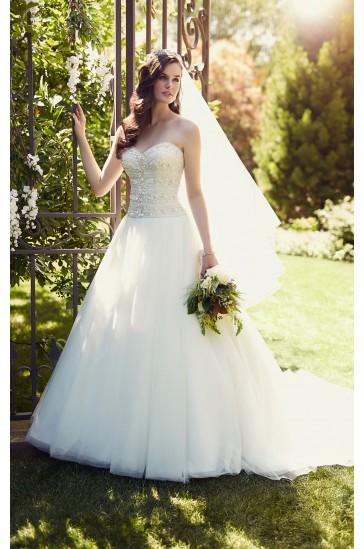 Mariage - Essense of Australia STRAPLESS DESIGNER WEDDING DRESSES STYLE D1812