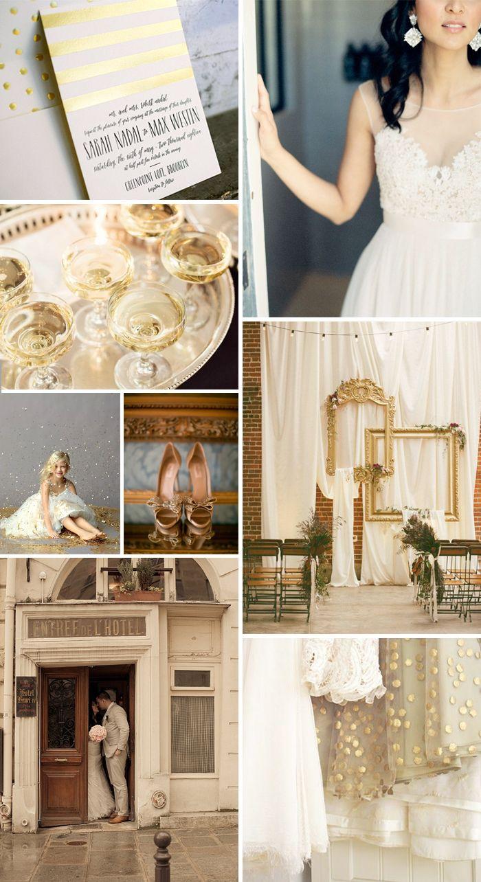 Mariage - Gold Wedding Inspiration