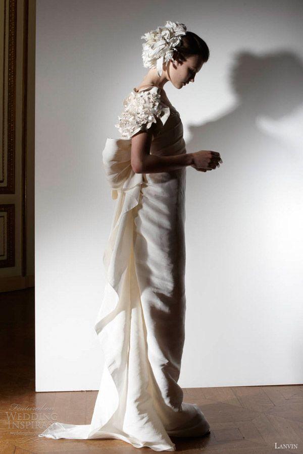 زفاف - Lanvin Spring 2013 Wedding Dresses — Blanche Bridal Collection