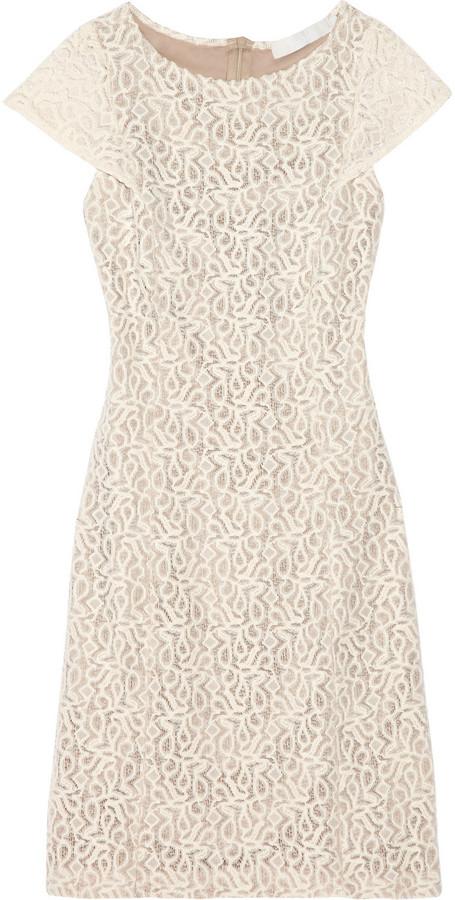 زفاف - Kain Goldie cotton-blend lace mini dress