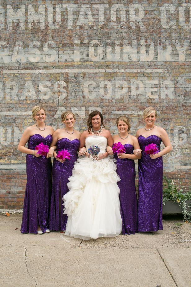 زفاف - Sophisticated Purple Wedding