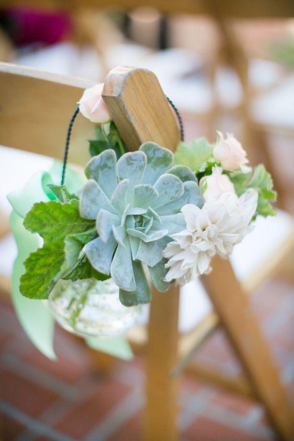 Wedding - Check Out This Gorgeous Peach And Mint DIY Wedding!