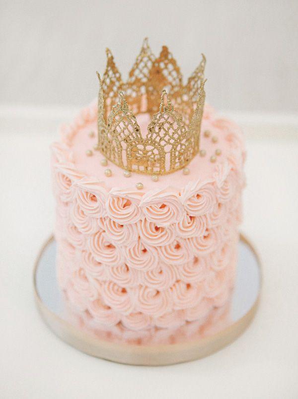 Hochzeit - Charming Pastel Pink First Birthday Party {Korean Dol