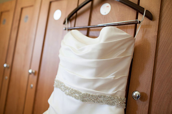 زفاف - Crystal TRIM for Wedding Dress. Rhinestone Bridal Sash Belt. -Crystals, Beaded. Wedding, Bridesmaids, Party Dress  Bling. Size Long
