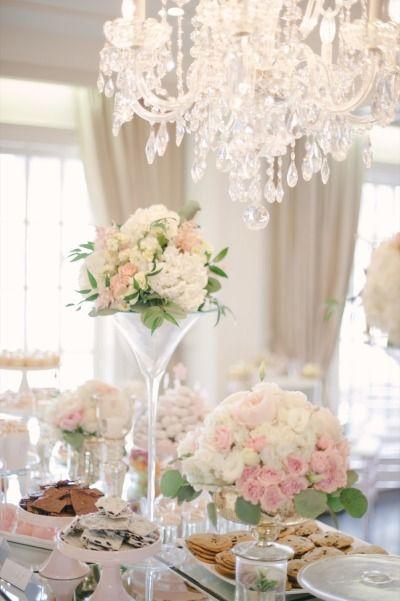 Hochzeit - Blush & Blossoms Bridal Shower