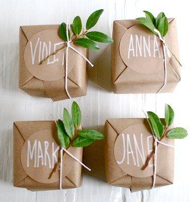 Hochzeit - Gift Wrapping Ideas