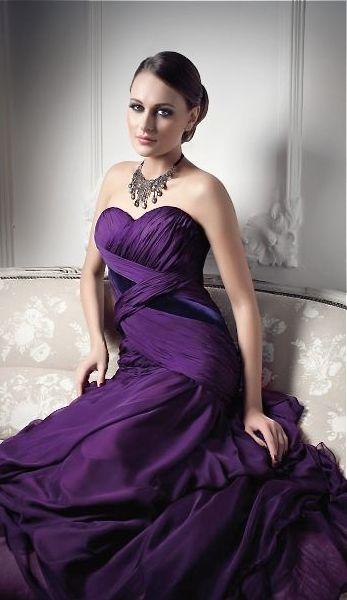 Свадьба - Gowns........Purple Passions