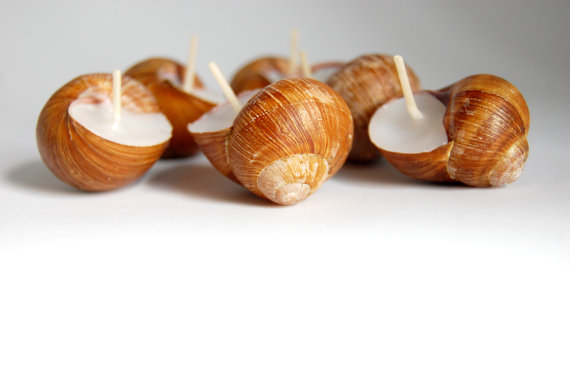 Свадьба - Beach Weddings Candles Snails Shell Candle Eco-friendly Candle - Choose Your Scent