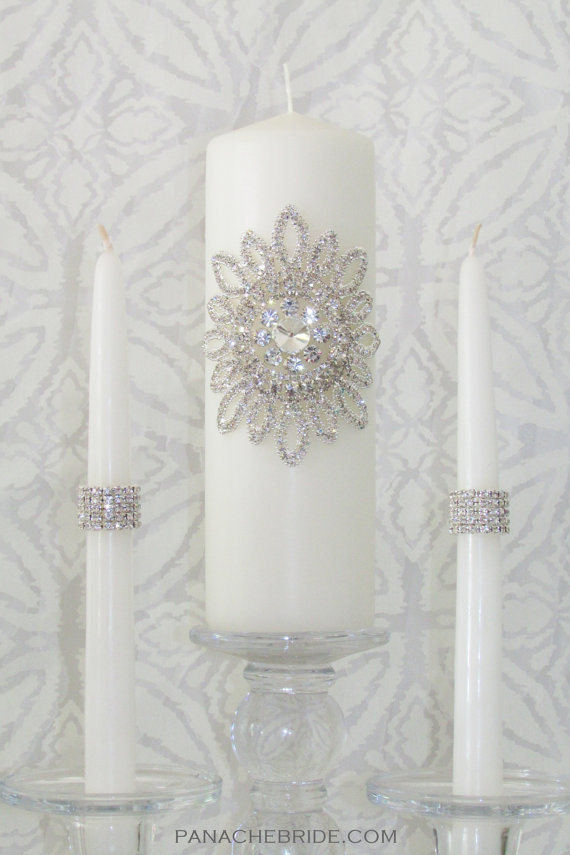 Hochzeit - Wedding Unity Candle Set