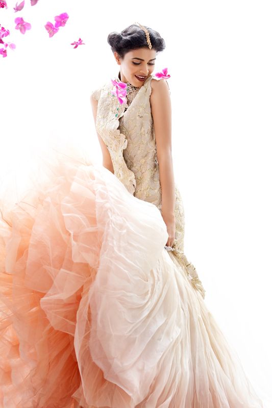 Wedding - Nidhi   Radhika Wear Bridal Beauty For Grazia India By Taras Taraporvala
