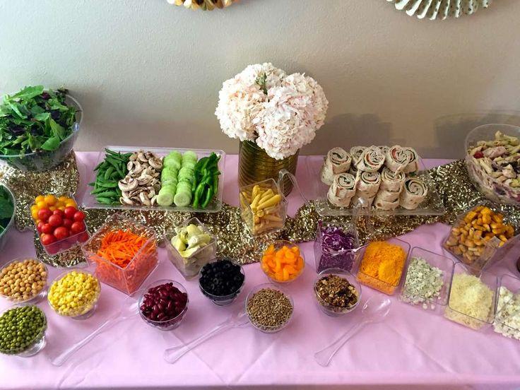 Hochzeit - Pink, Mint And Gold Bridal/Wedding Shower Party Ideas