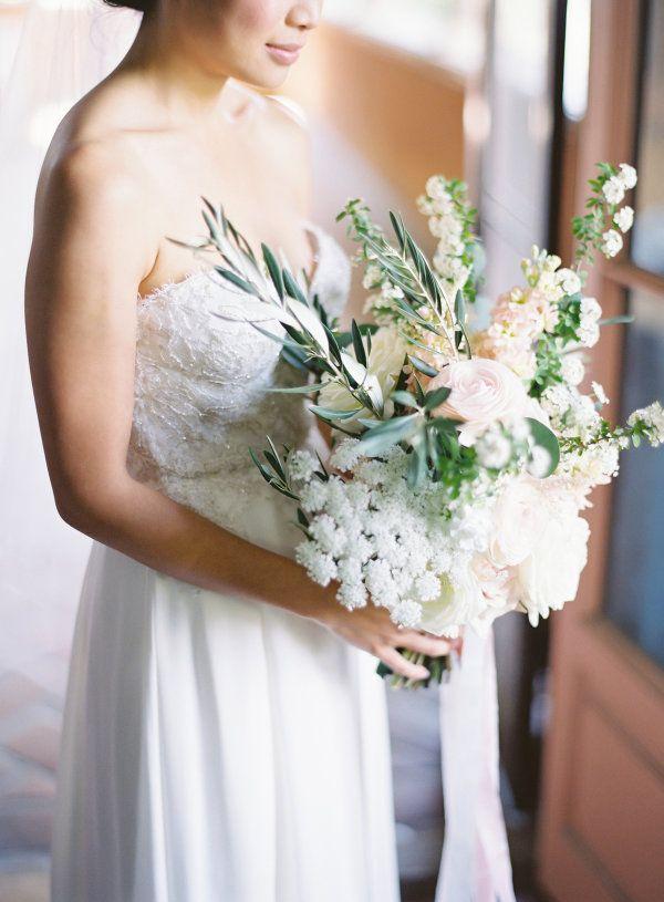 Hochzeit - Exotic Blush Wedding Bouquet