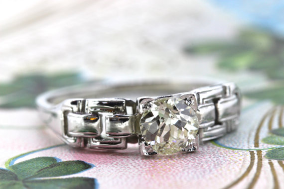 Wedding - Vintage Engagement Ring 