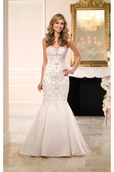 Hochzeit - Stella York BEADED WEDDING DRESSES STYLE 6035