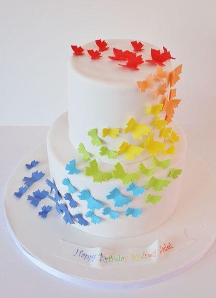 Hochzeit - Rainbow Party Birthday Party Ideas