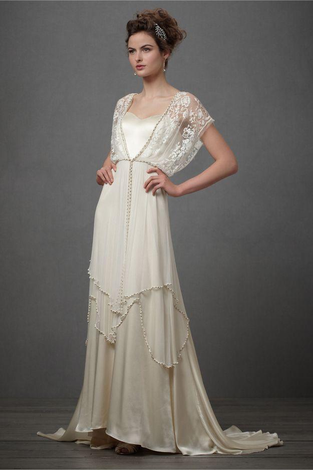 Hochzeit - Community Post: 25 Dazzling Art Deco Wedding Gowns