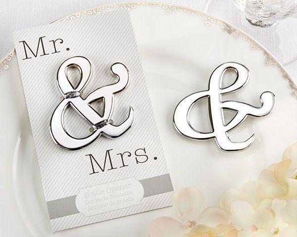 Mariage - 96 Ampersand Mr And Mrs Bottle Opener Wedding Favors