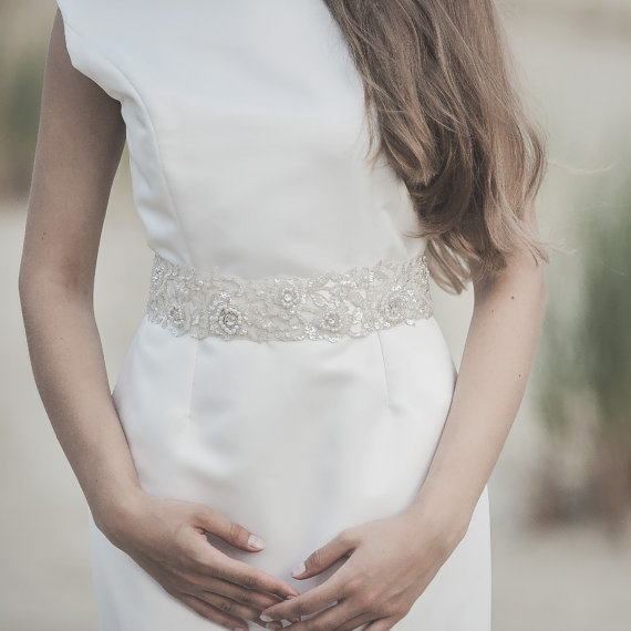 زفاف - Bridal Sash Wedding Dress Belt Ivory Pearl and Sequins Beaded Bridal Sash Wedding Dress Belt Wide Floral Bridal Sash 