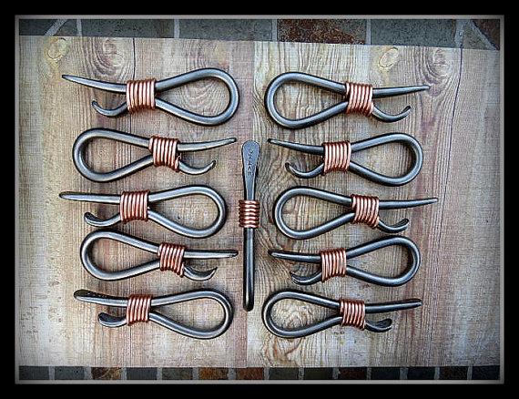Wedding - 11 GROOMSMEN GIFTS - Personalized  Bottle Openers  Hand Forged by Blacksmith Naz - Gifts for Groomsmen - Gifts for Him  Wedding   Gift   Men