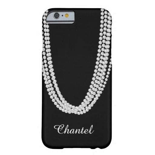Hochzeit - String Of Pearls IPhone 6 Case In White