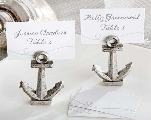 Mariage - Anchor Place Card/Photo Holder (Set Of 6)