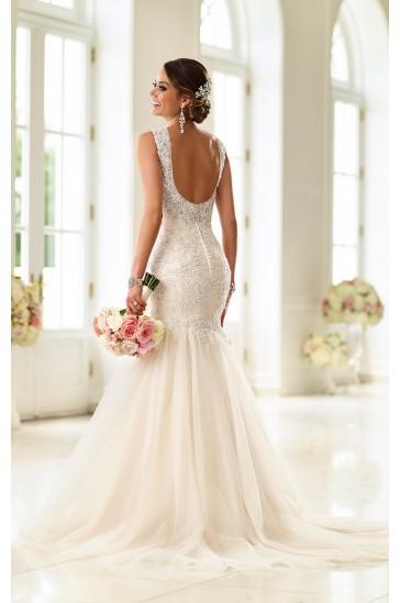 Hochzeit - Stella York LACE WEDDING DRESS STYLE 6017