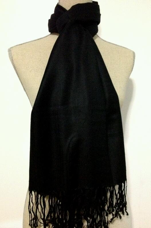 زفاف - black pashmina, wedding shawls, bridesmaid warp, wedding gift