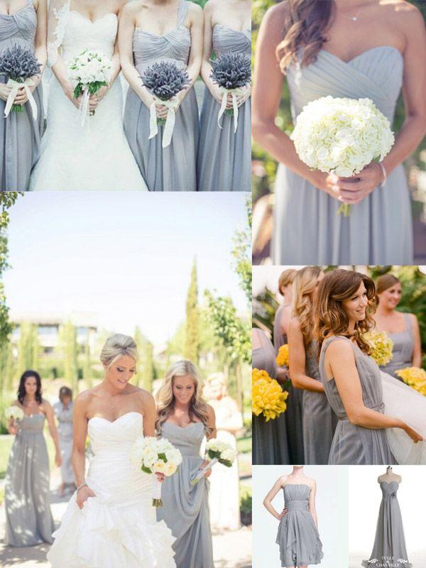 Hochzeit - Top 10 Colors For Bridesmaid Dresses